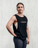 BoxAthletics, Scooped Tank top, Black