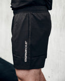 BoxAthletics, 5" Quad Shorts, Black - Shortsit