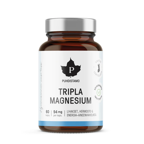 Cleanser, Tripla Magnesium, 60 capsules